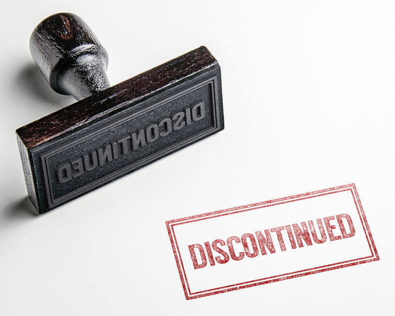 Discontinued and Sold Out