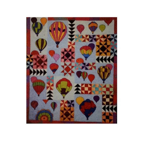 BJ Designs and Patterns Mass Ascension Applique Quilt Pattern