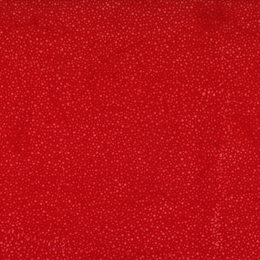 Hoffman Fabrics Dot Cherry Red Batik Fabric 885-403-Cherry
