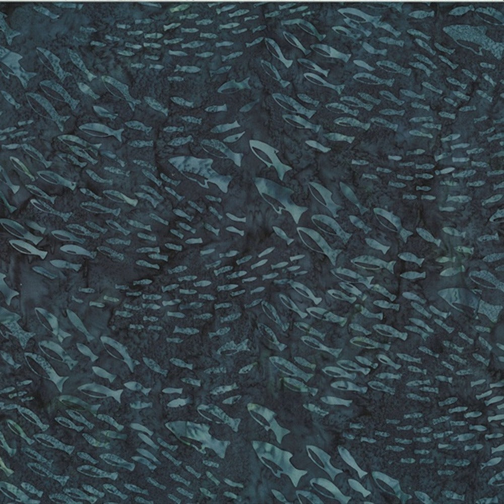 Hoffman Fabrics Along the Shores Skipper Fish Batik Fabric DM2-338-Skipper