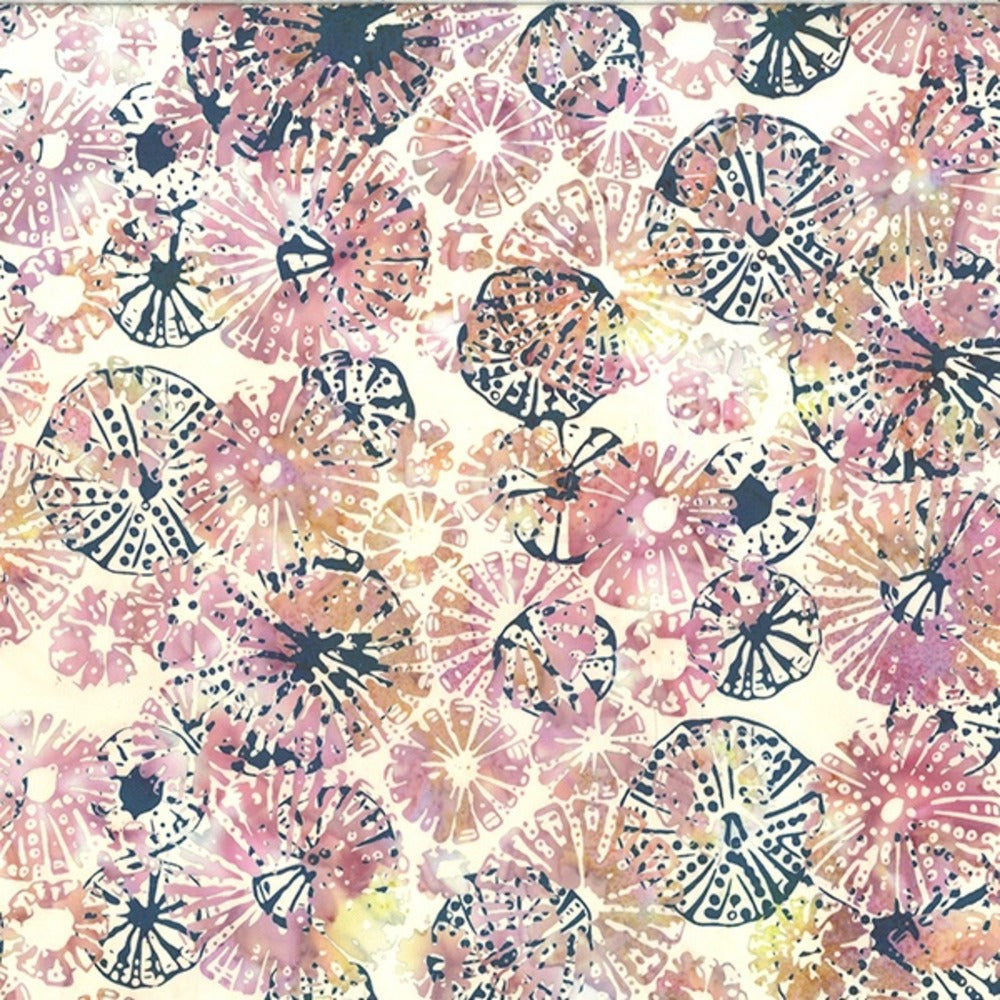 Hoffman Fabrics Along the Shores Spring Barnacles Batik Fabric DM5-145-Spring