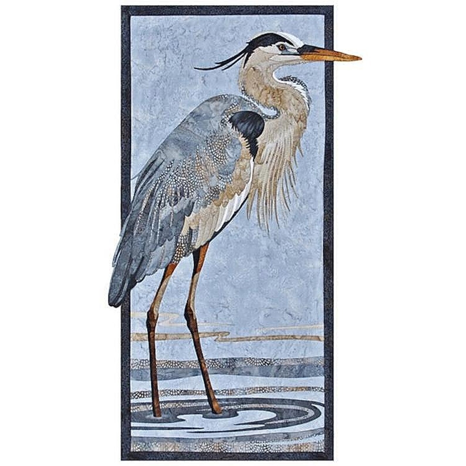 Toni Whitney Design Great Blue Heron Applique Quilt Pattern