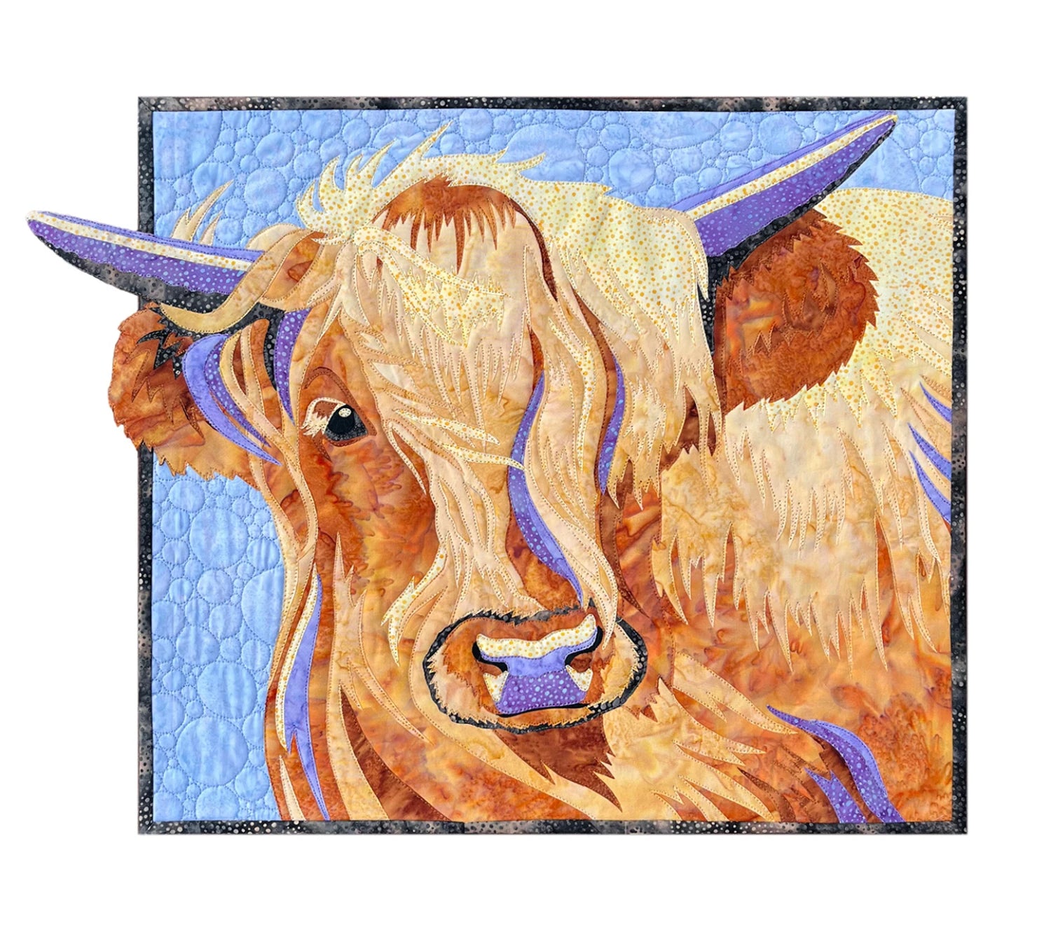Toni Whitney Design Highland Cow Applique Quilt Pattern