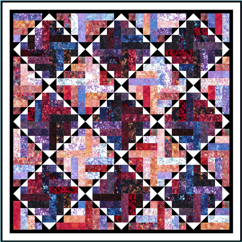 Gourmet Quilter Pop in a Box Example Quilt
