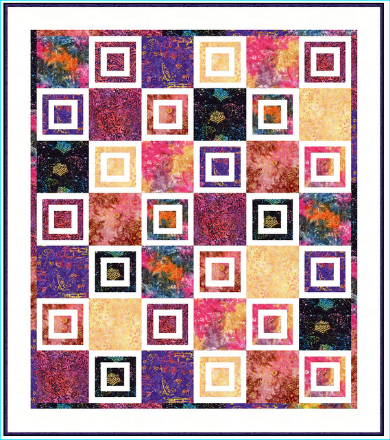 Quilt Box Design Sew Many Blooms Pieced Quilt Pattern Example 6