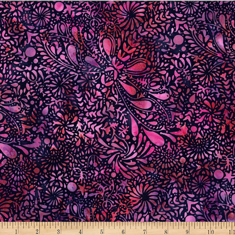 Hoffman Fabrics Jelly Dragonfly Batik Fabric W2609-378-Jelly