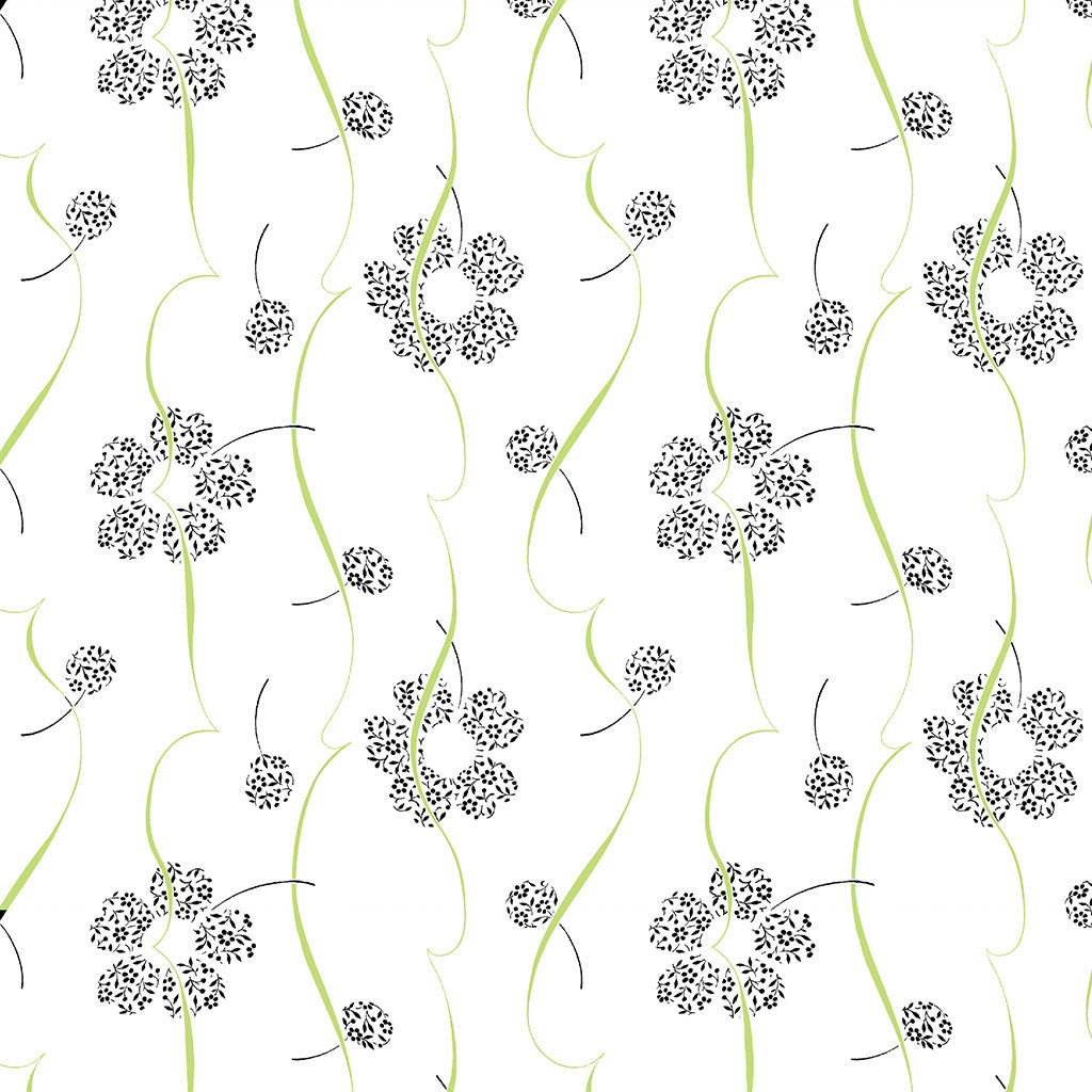 Clothworks Matcha Traditional Quilt Kit using Villa Rosa Designs Domino Five Quilt Pattern