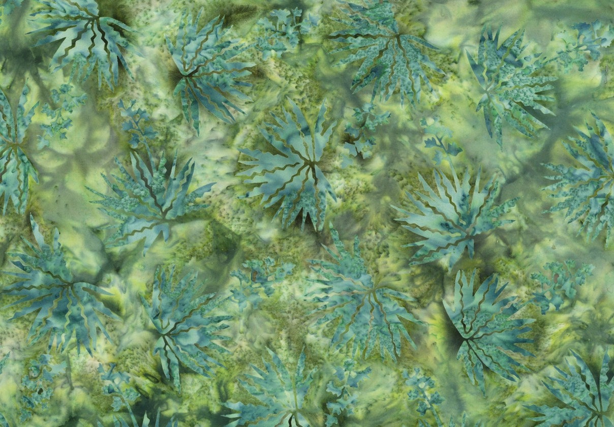 Hoffman Fabrics Celery Agave Batik Fabric S2307-106-Celery