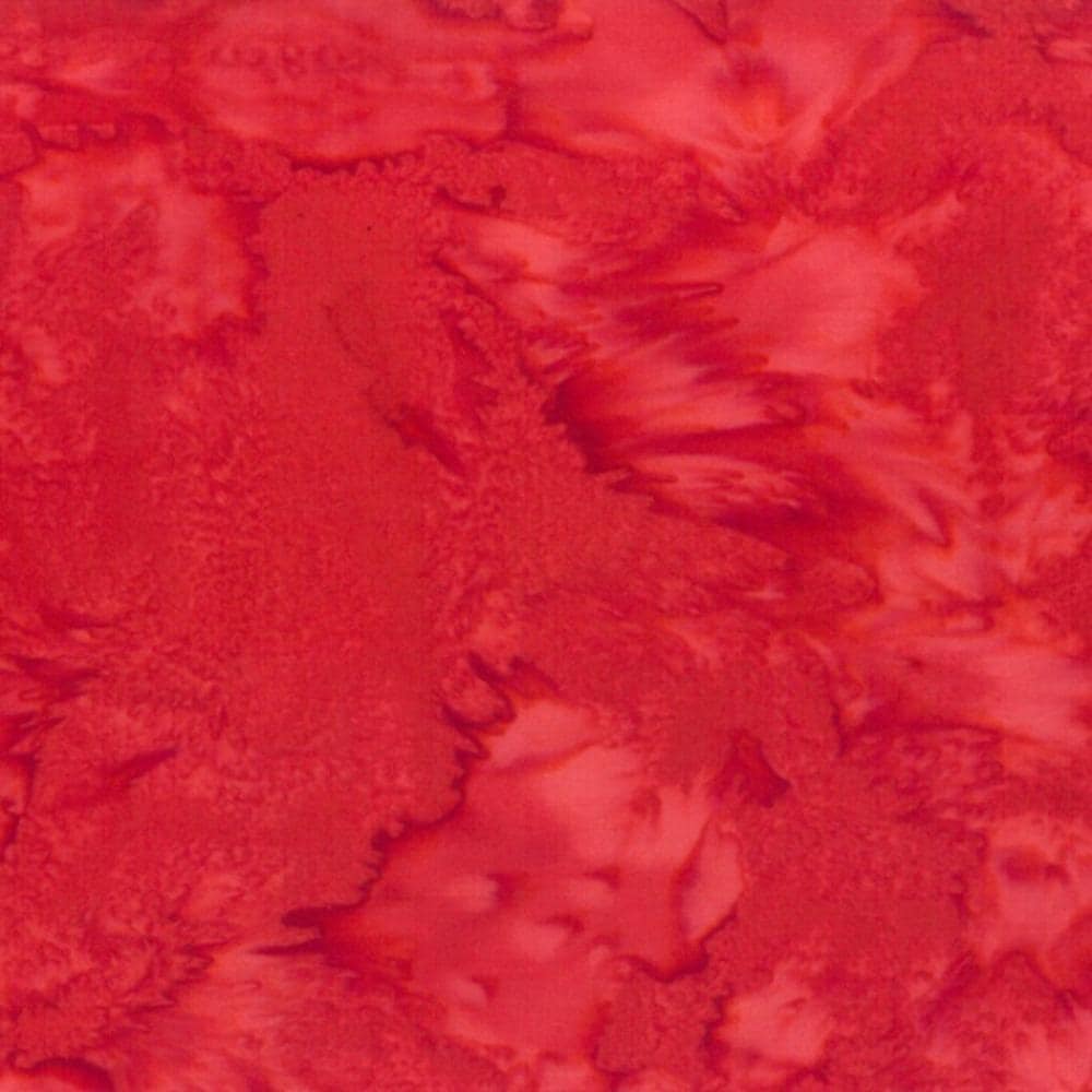 Hoffman Fabrics Watercolors Chilies Red Batik Fabric 1895-444-Chilies