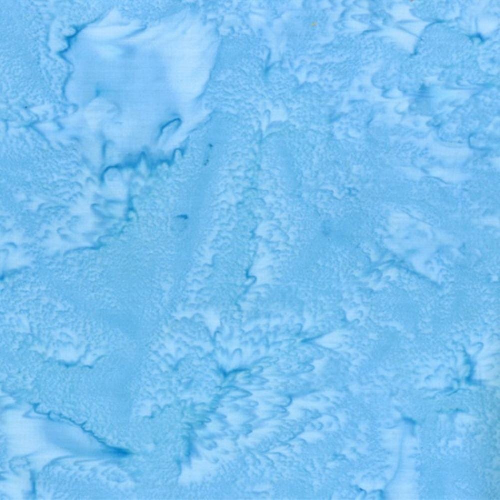 Hoffman Fabrics Watercolors Bluebird Blue Batik Fabric 1895-301-Bluebird