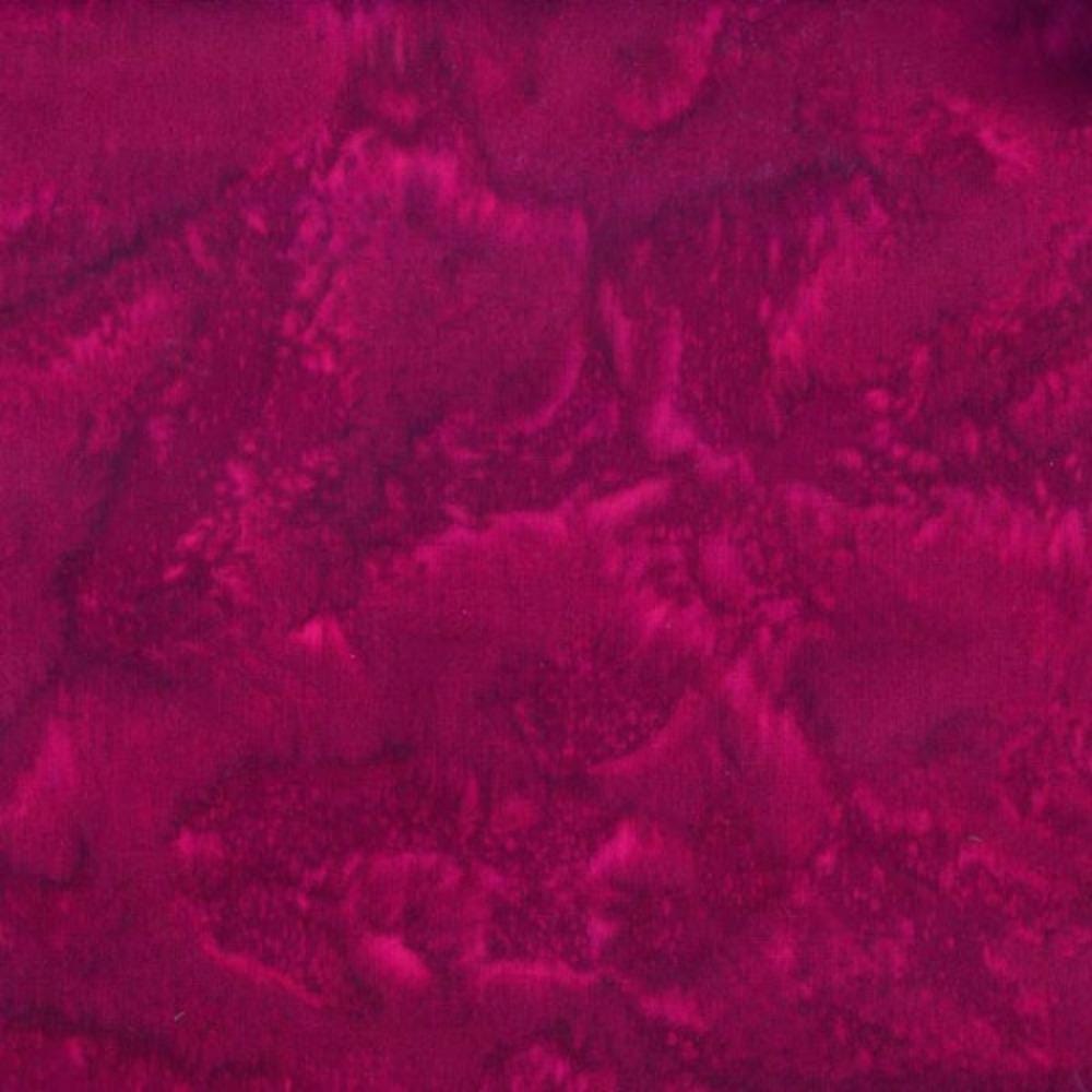 Hoffman Fabrics Watercolors Ruby Red Batik Fabric 1895-143-Ruby