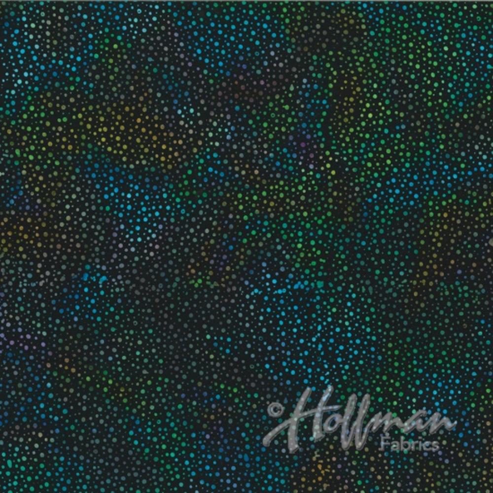 Hoffman Fabrics Dot Spectrum Batik Fabric 885-657-Spectrum