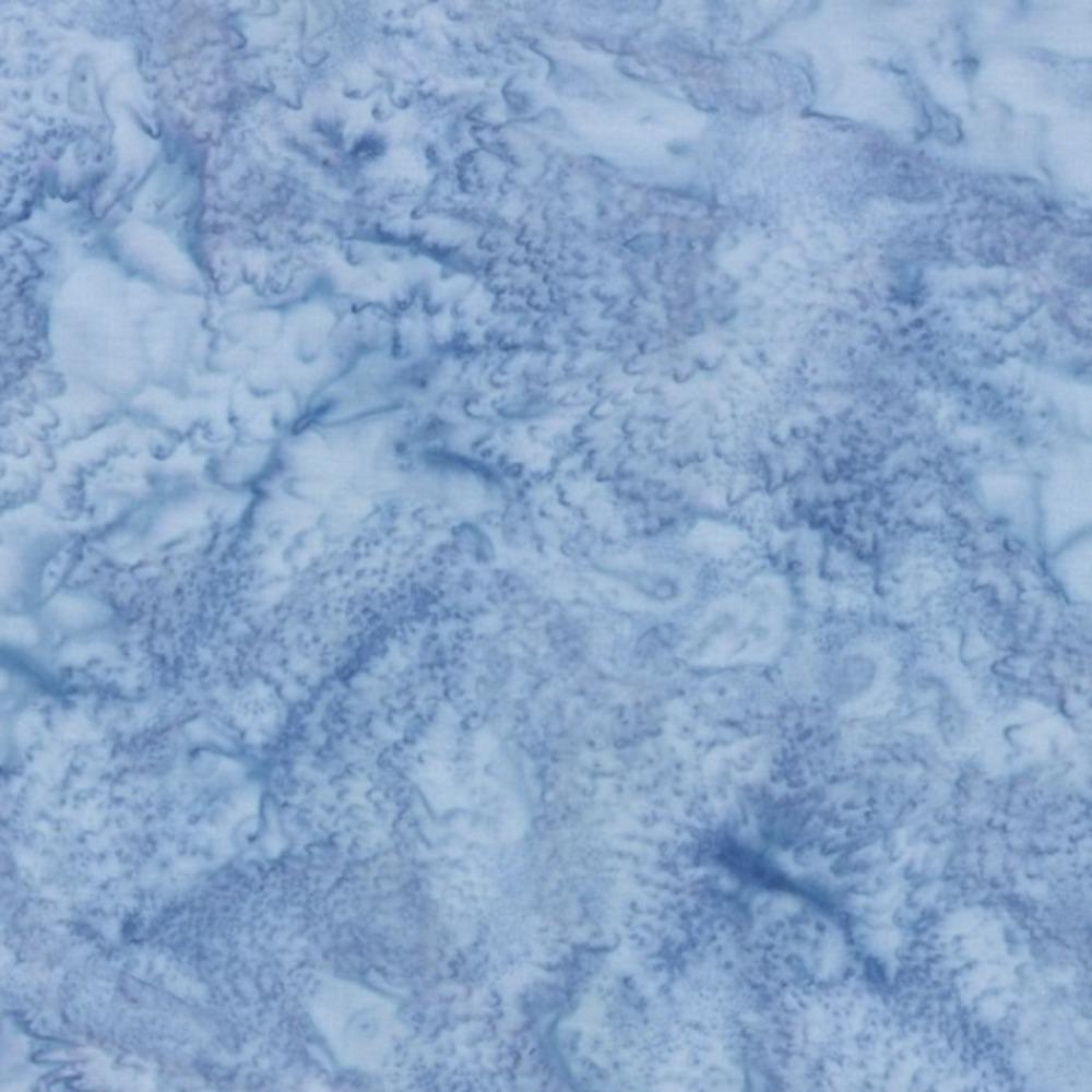 Hoffman Fabrics Watercolors January Blue Purple Batik Fabric 1895-586-January