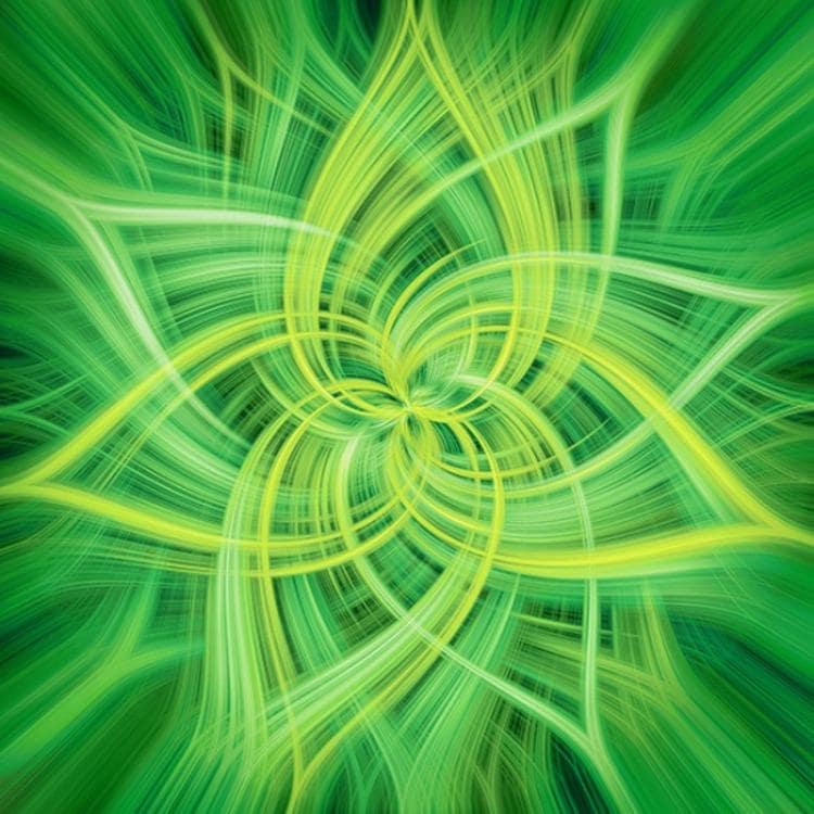 Hoffman Fabrics Dream Big Dance Lime Cotton Panel R4658-71-Lime