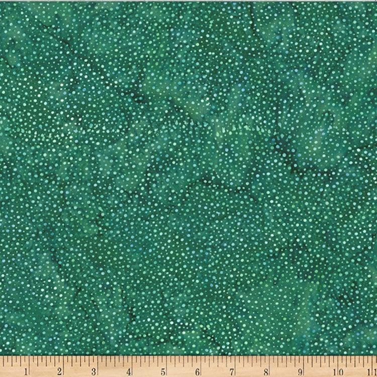 Hoffman Fabrics Dot Shamrock Batik Fabric 885-710-Shamrock