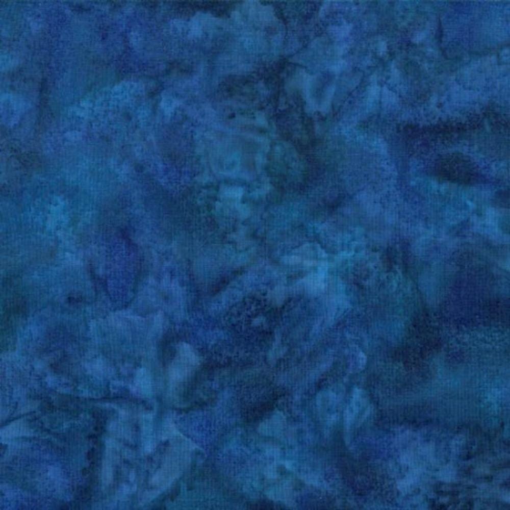 Hoffman Fabrics Watercolors Marlin Blue Green Batik Fabric 1895-275-Marlin
