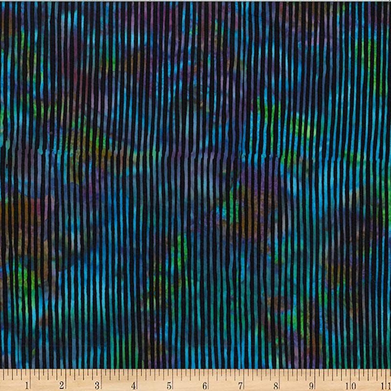 Hoffman Fabrics Spectrum Skinny Stripe Batik Fabric R2284-657-Spectrum