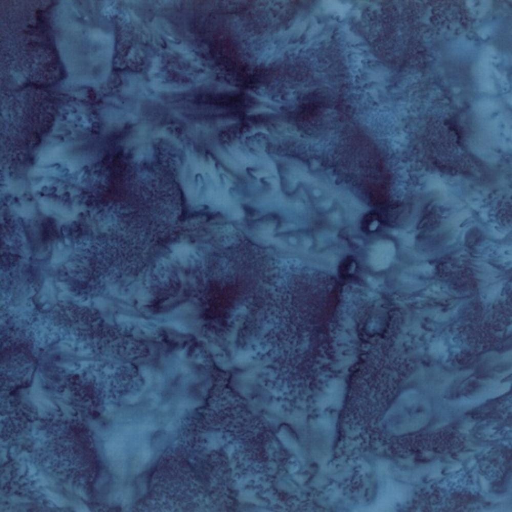 Hoffman Fabrics Watercolors Navy Batik Fabric 1895-19-Navy