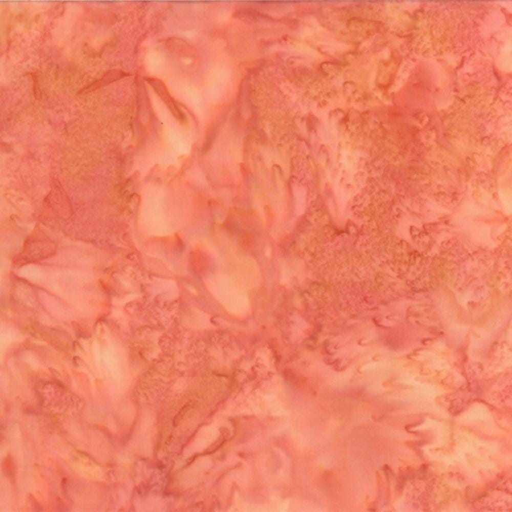 Hoffman Fabrics Watercolors Orange Batik Fabric 1895-13-Orange