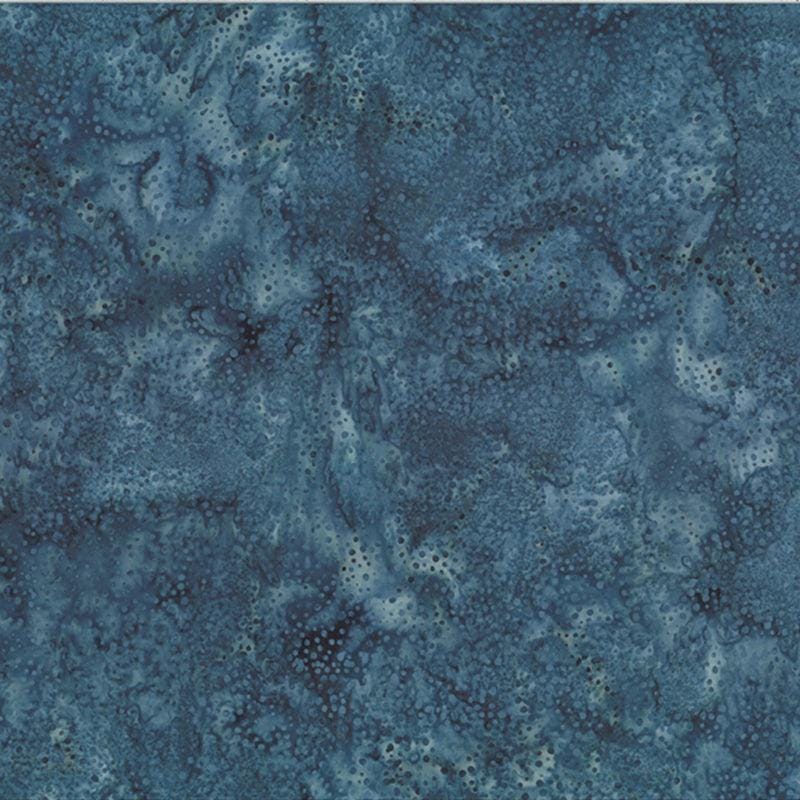 Hoffman Fabrics Dot Blueberry Batik Fabric 885-87-Blueberry