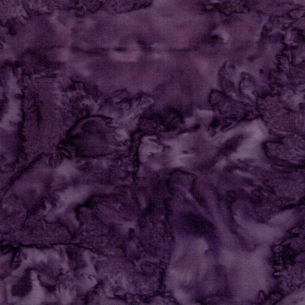 Hoffman Fabrics Watercolors Zinfandel Purple Batik Fabric 1895-390-Zinfandel
