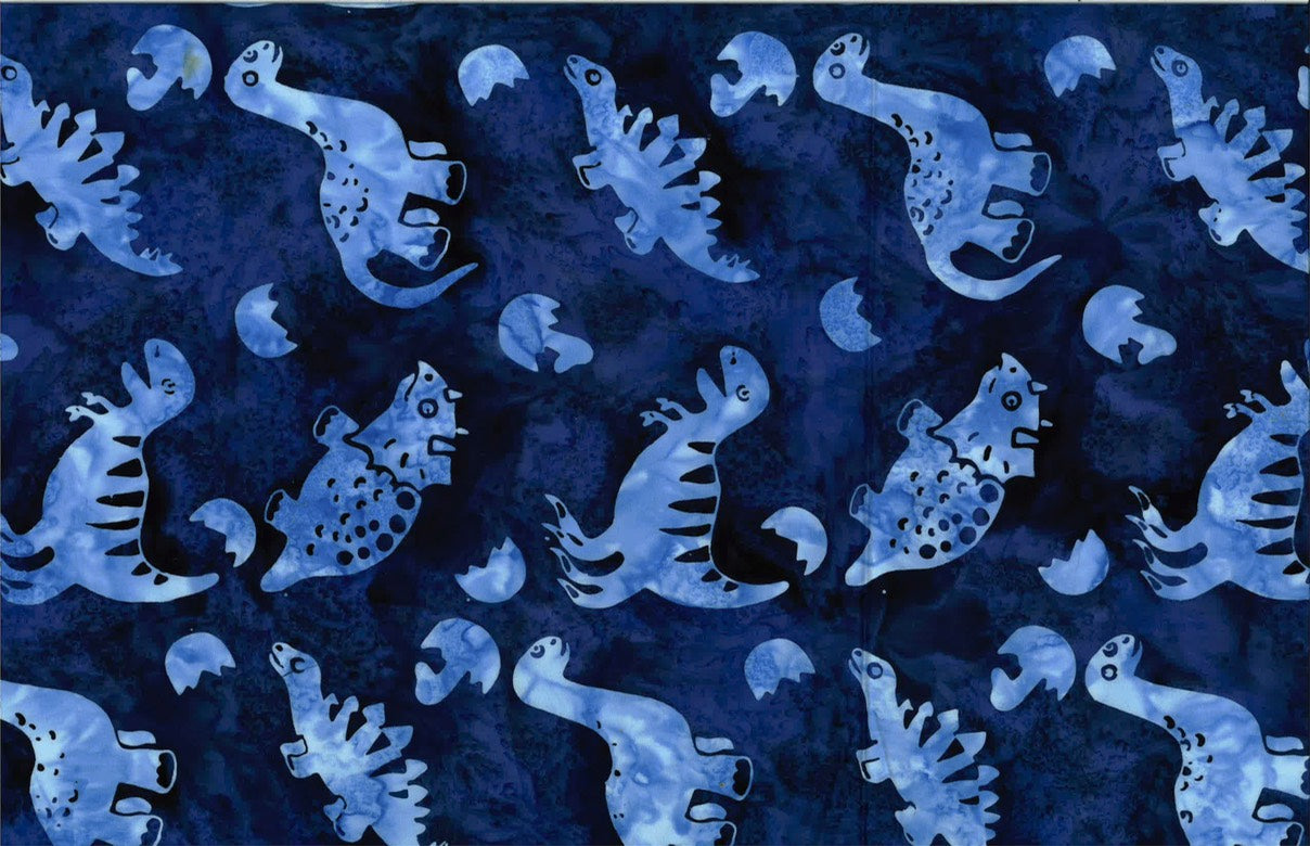 Hoffman Fabrics Baby Dinosaurs Tahiti Batik Fabric S2340-254-Tahiti