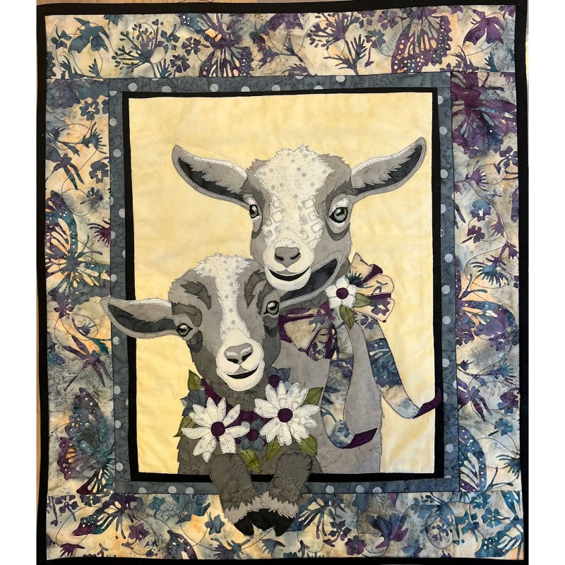Toni Whitney Design Kiddin Around Baby Goat Applique Quilt Pattern