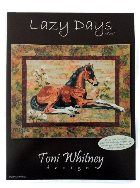 Toni Whitney Design Lazy Days Applique Quilt Pattern