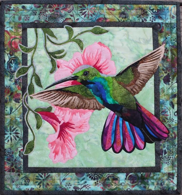 Toni Whitney Design Hummingbird Applique Quilt Pattern