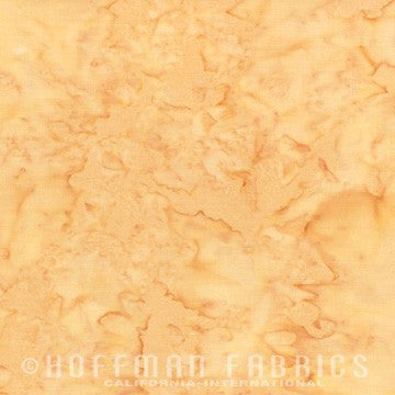 Hoffman Fabrics Watercolors Honey Yellow Batik Fabric 1895-118-Honey