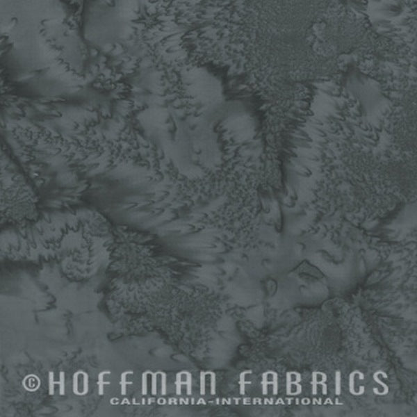 Hoffman Fabrics Watercolors Stone Grey Batik Fabric 1895-302-Stone