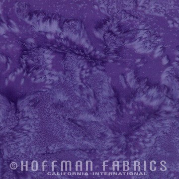 Hoffman Fabrics Watercolors Violet Batik Fabric 1895-81-Violet