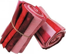 Hoffman Fabrics 1895 Watercolor Club February Sweetheart 12 FQs 1895FQAUTO-587-February