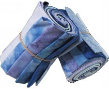 Hoffman Fabrics 1895 Watercolor Club April Fresh Air 12 FQs 1895FQAUTO-589-April