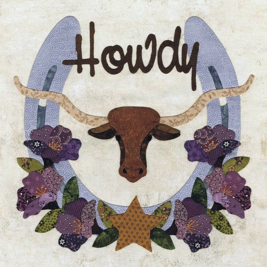 P3-1900 Blk #2 Howdy Wreath
