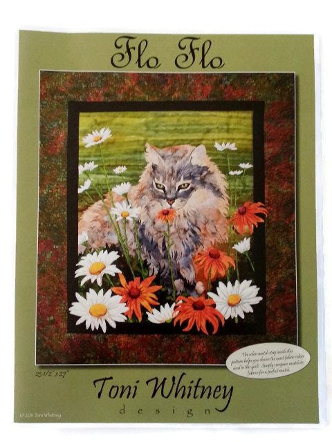 Toni Whitney Design Flo Flo Applique Quilt Pattern