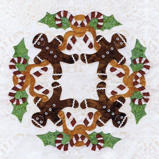 P3-1600 Block 2 Candy Cane Wreath