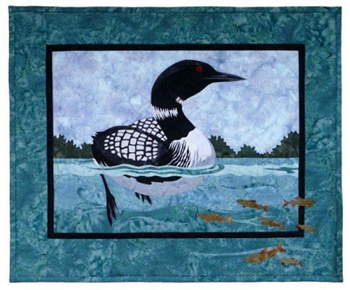 Wildfire Designs Alaska Day at the Lake Applique Quilt Kit and Fabric Kit