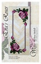 Wildfire Designs Alaska Eva's Roses Table Runner Applique Quilt Pattern