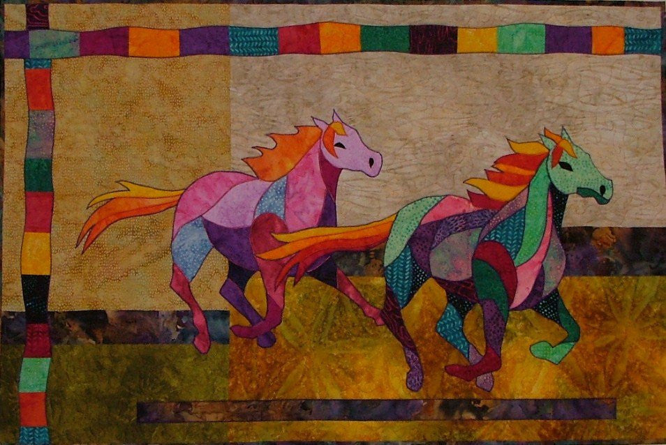 Horse quilt shop
