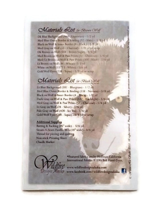 Wildfire Designs Alaska Within His Sight Applique Quilt Pattern