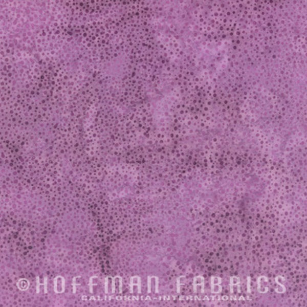 Hoffman Fabrics Dot Orchid Purple Batik Fabric 885-223-Orchid