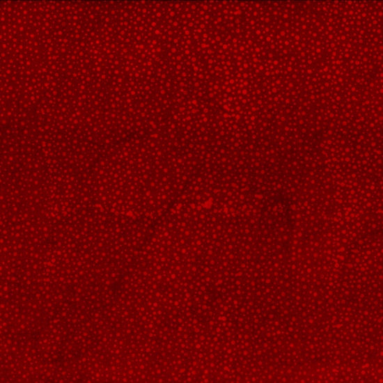 Hoffman Fabrics Dot Cherry Red Batik Fabric 885-403-Cherry