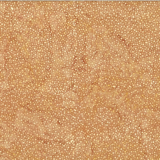 Hoffman Fabrics Dot Gold Batik Fabric 885-47-Gold
