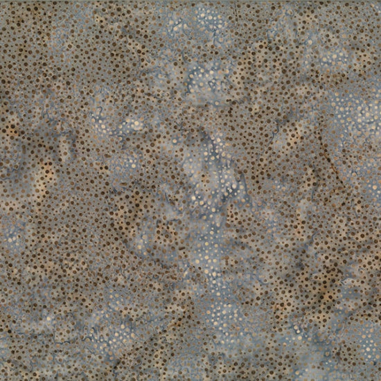 Hoffman Fabrics Dot Breakers Brown Grey Batik Fabric 885-508-Breakers