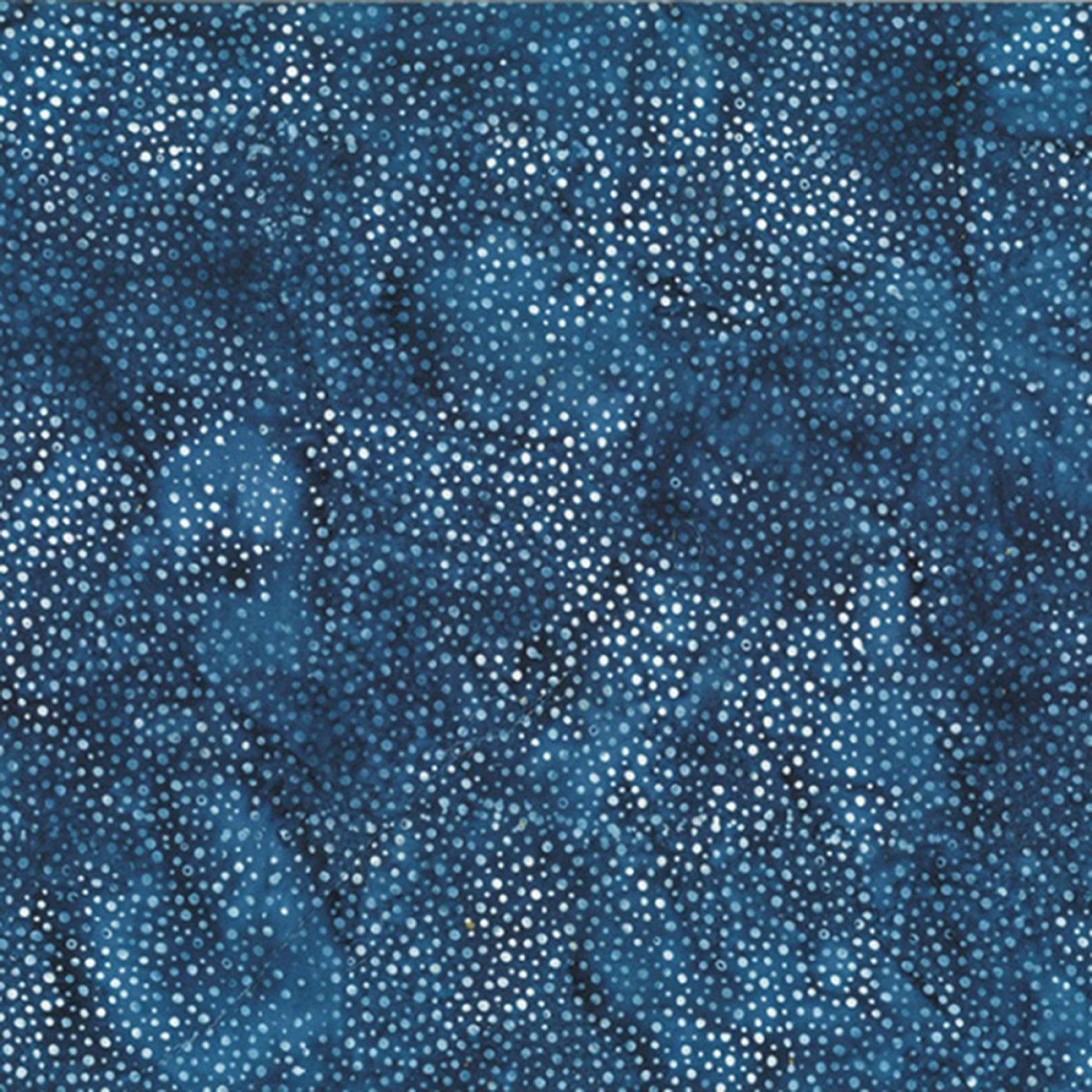 Hoffman Fabrics Dot Indigo Blue Batik Fabric 885-68-Indigo