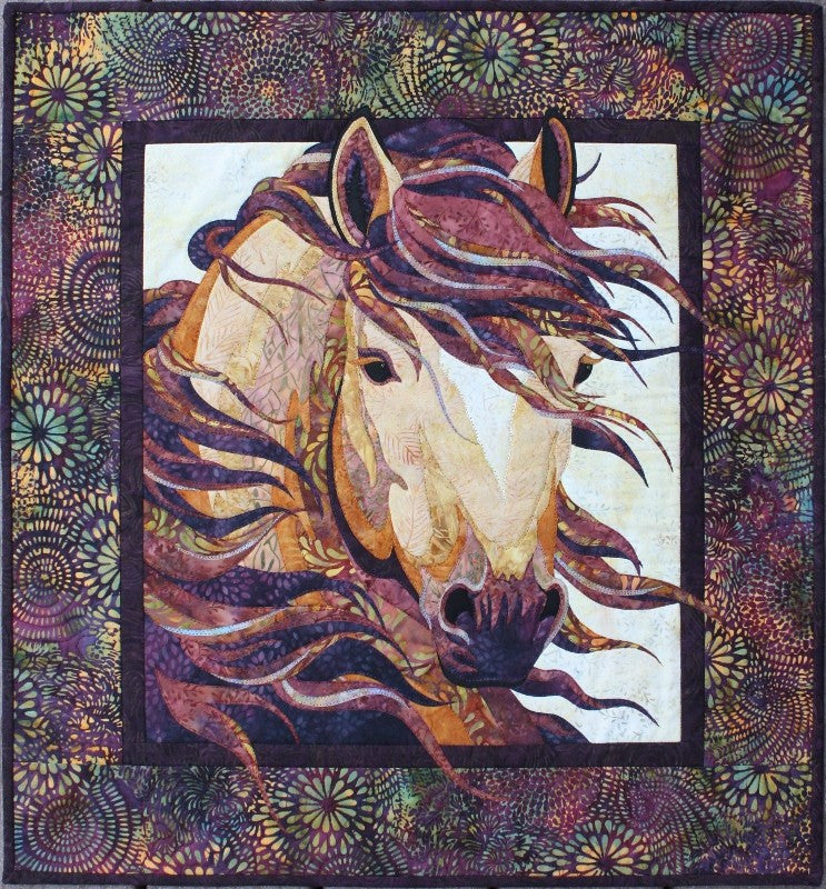 Toni Whitney Design Summer Breeze Horse Applique Quilt Pattern