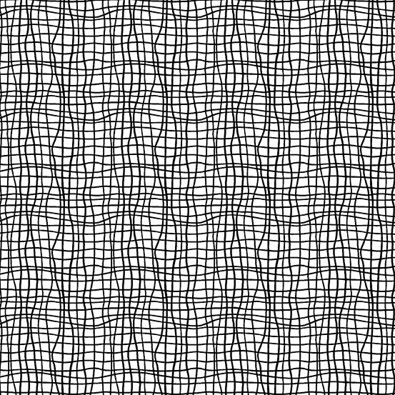 Andover Fabrics Tuxedo Wavy Grid Black and White Cotton Fabric A-9622-L