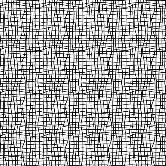 Andover Fabrics Tuxedo Wavy Grid Black and White Cotton Fabric A-9622-L