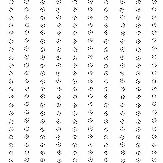 Andover Fabrics Tuxedo Dot Circles Black and White Cotton Fabric A-9623-L